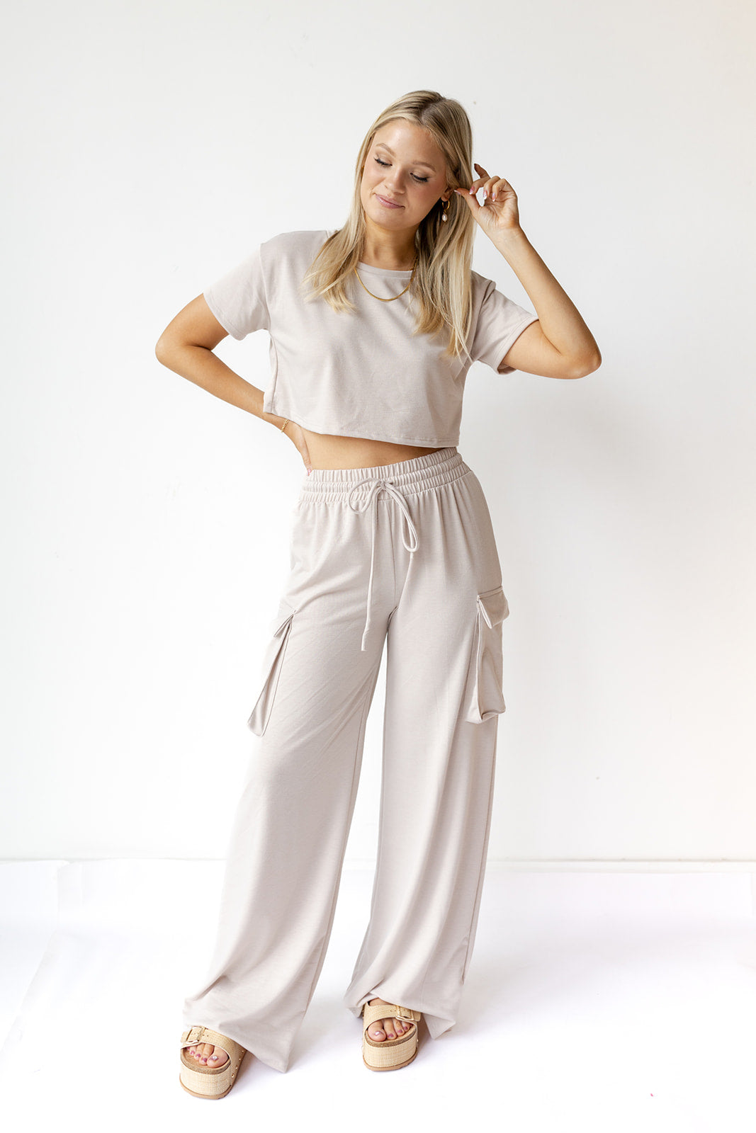 mode, macchiato crop top