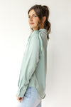 mode, slow down button blouse
