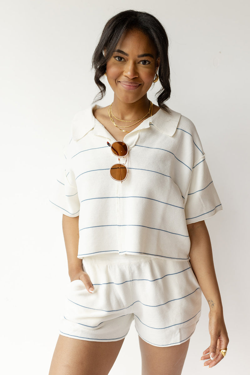 mode, millie striped top