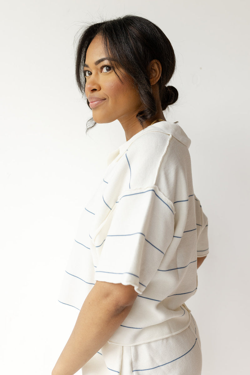mode, millie striped top