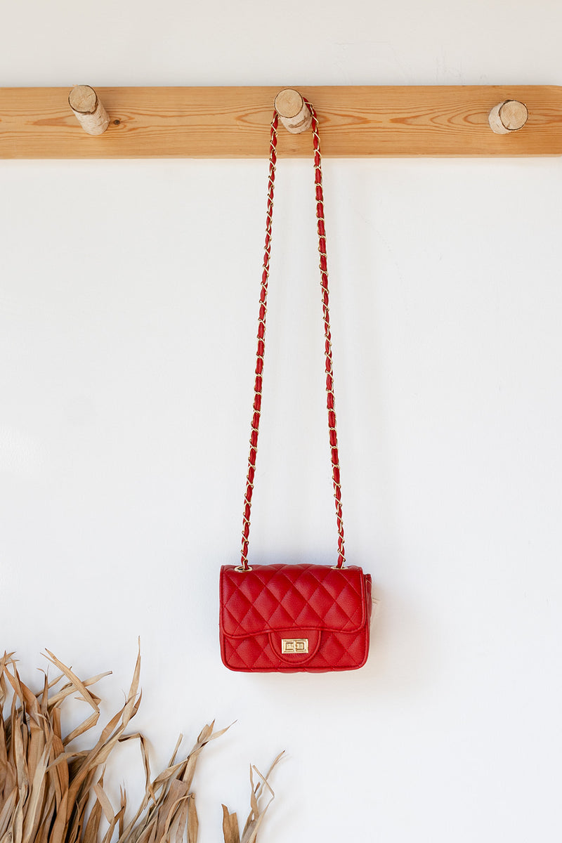 analisa quilted mini bag