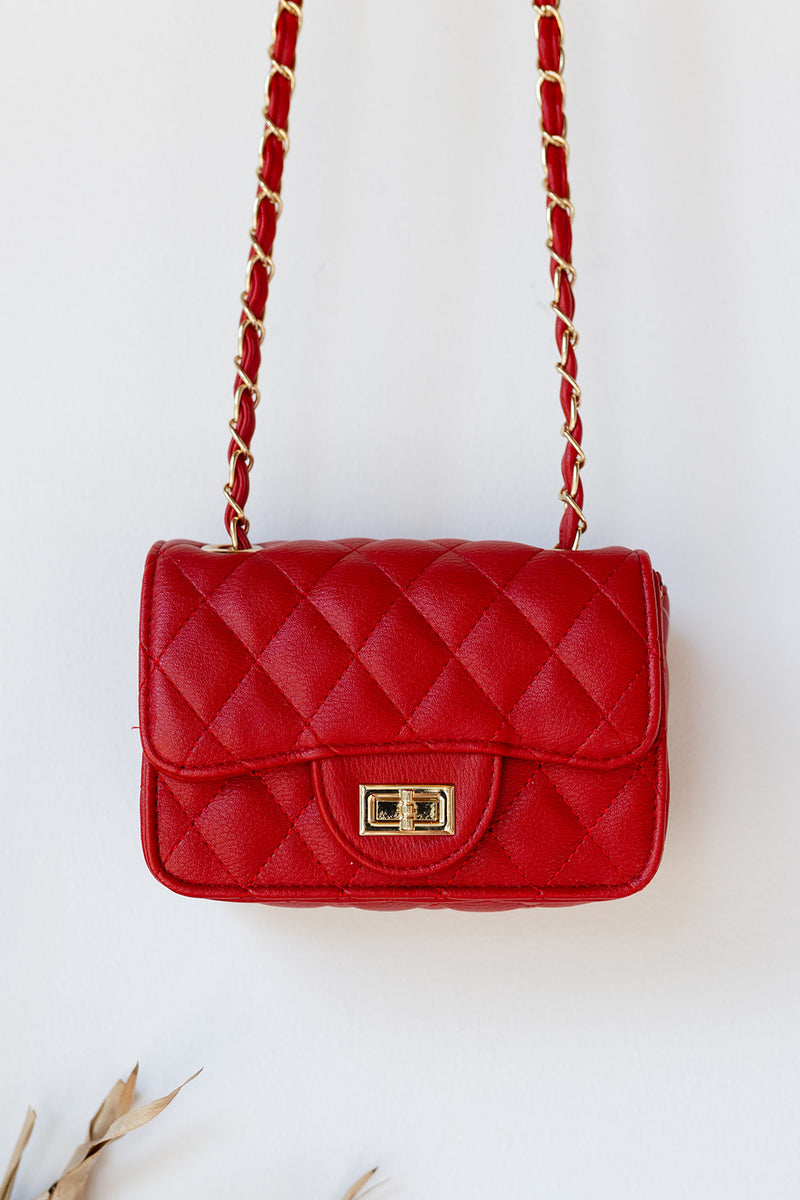 mode, analisa quilted mini bag