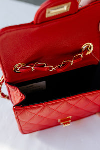 mode, analisa quilted mini bag