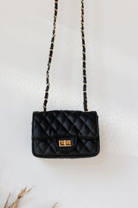 mode, analisa quilted mini bag