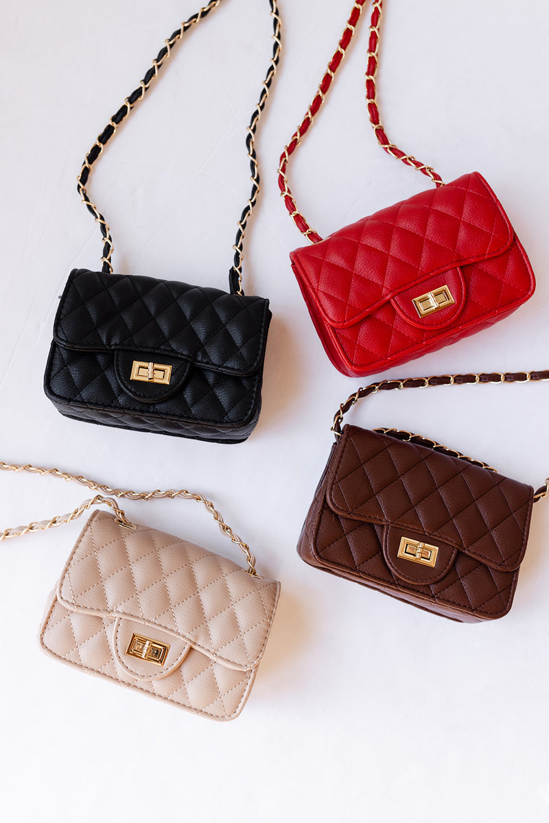 analisa quilted mini bag