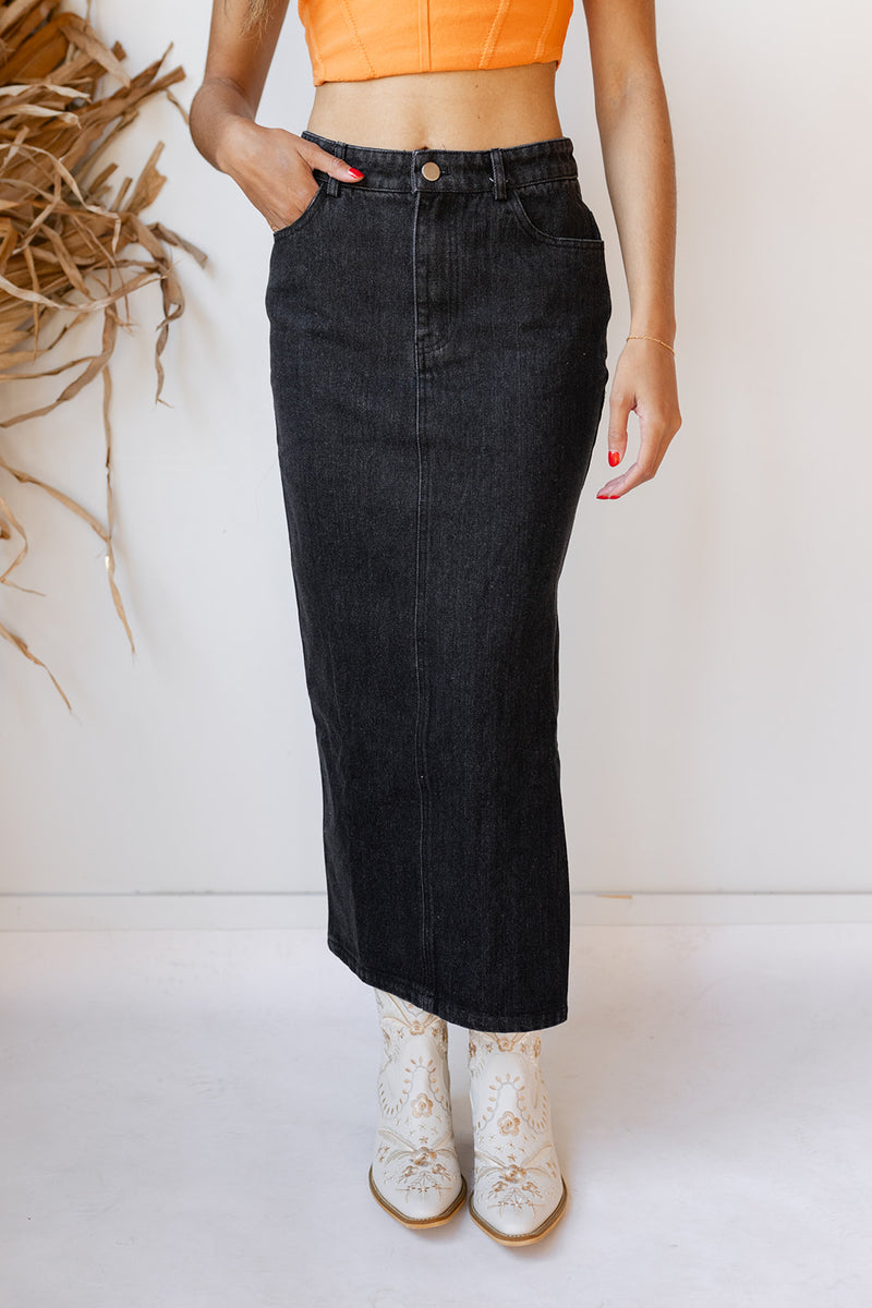 mode, countdown midi skirt