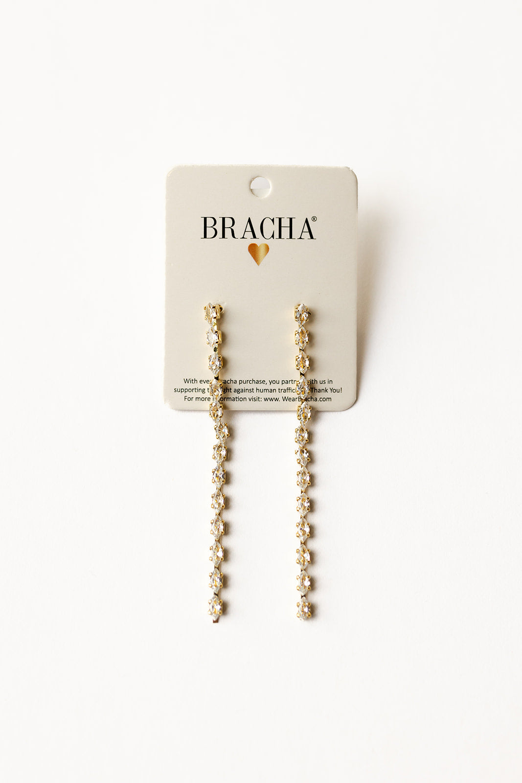 mode, karina drop earrings