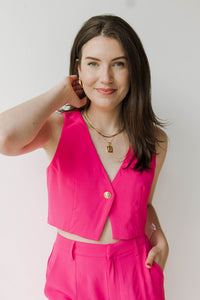 mode, gwen v-neck vest