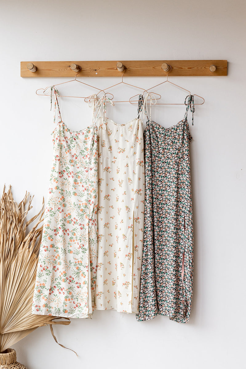 mode, hallie floral middy dress