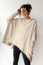 mode, polly oversized poncho
