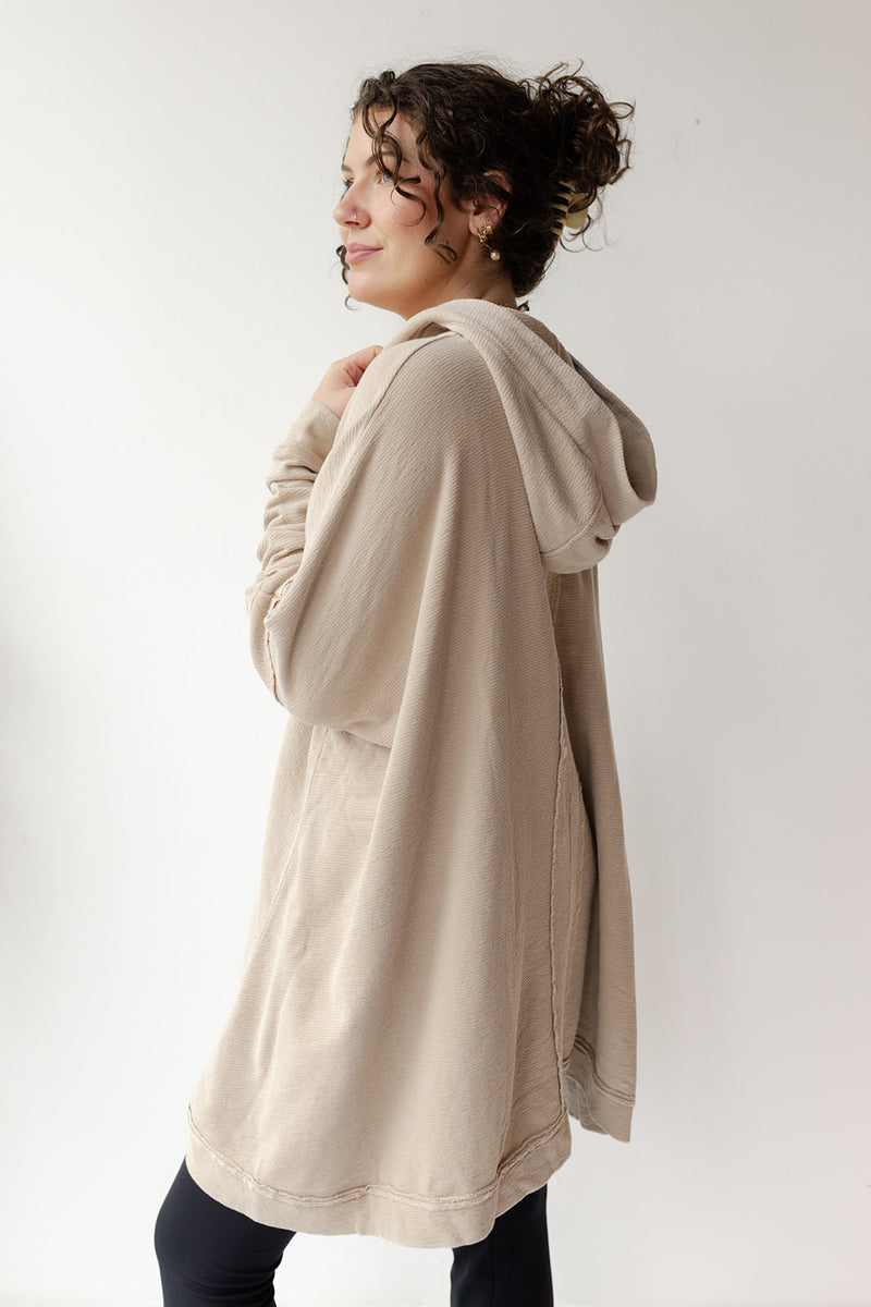 mode, polly oversized poncho