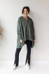 mode, polly oversized poncho