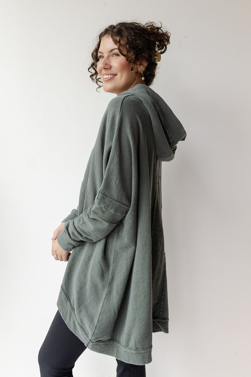 mode, polly oversized poncho