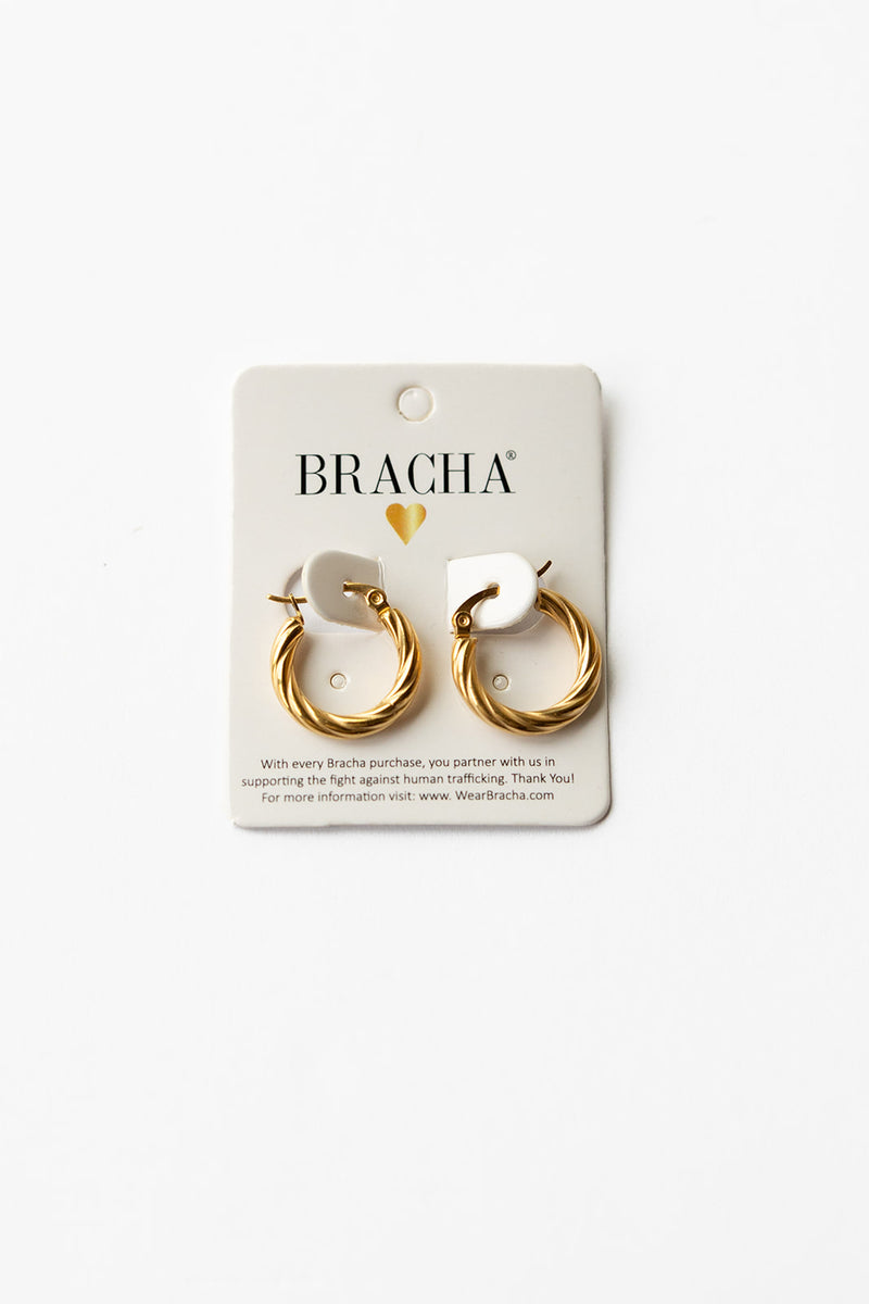 tina hoops, small