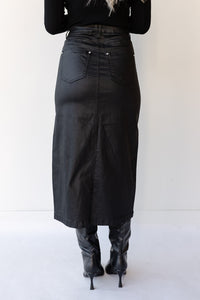 mode, maggie denim skirt