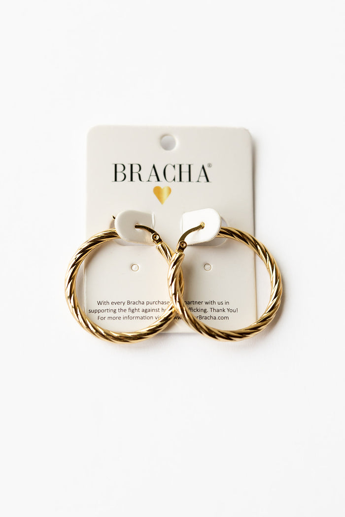 mode, tina hoops, large