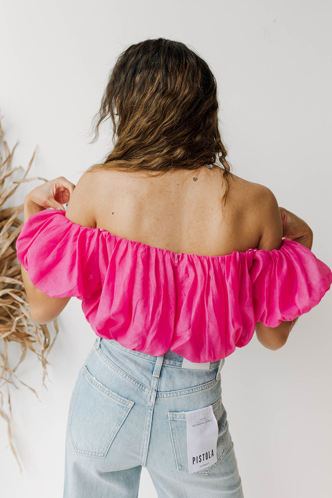 mode, vienna off shoulder top