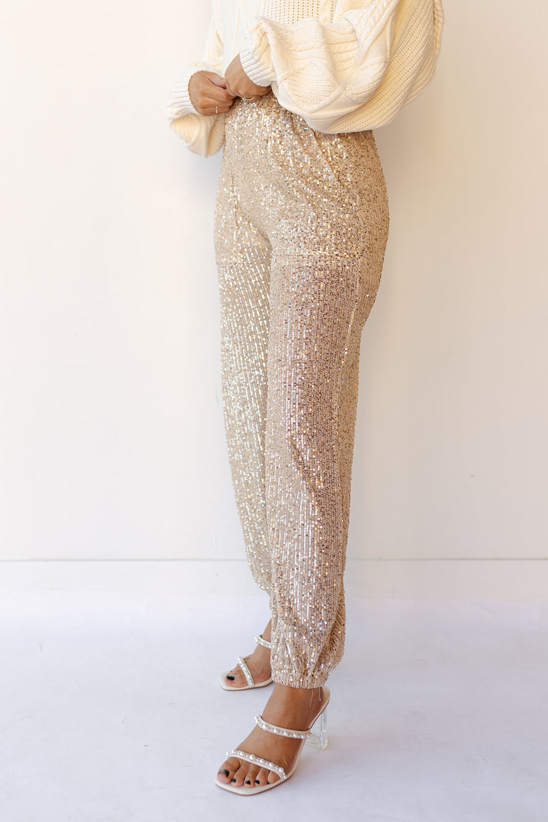 mode, last minute plans sequine pants