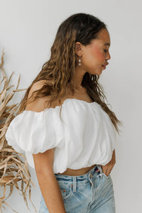 mode, vienna off shoulder top