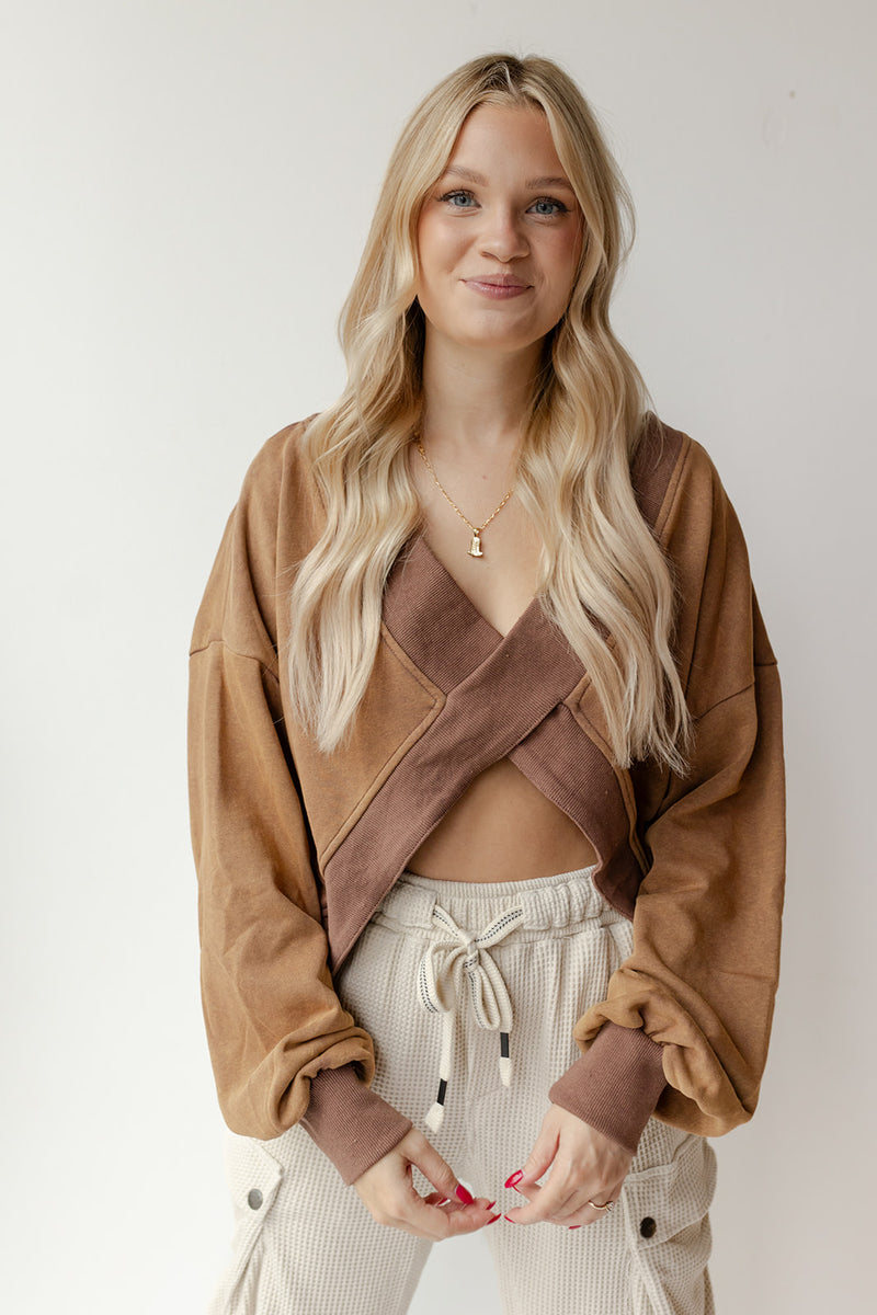 mode, twist + shout sweatshirt