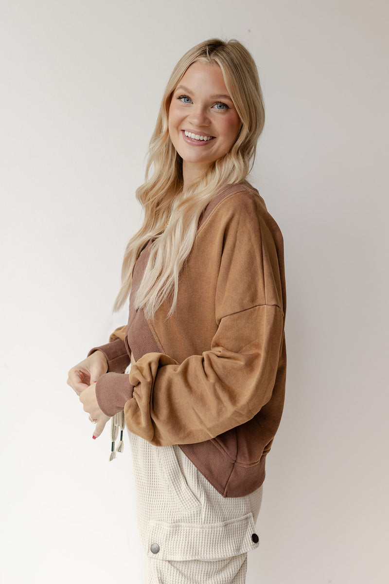 mode, twist + shout sweatshirt