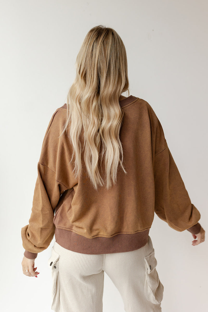 mode, twist + shout sweatshirt