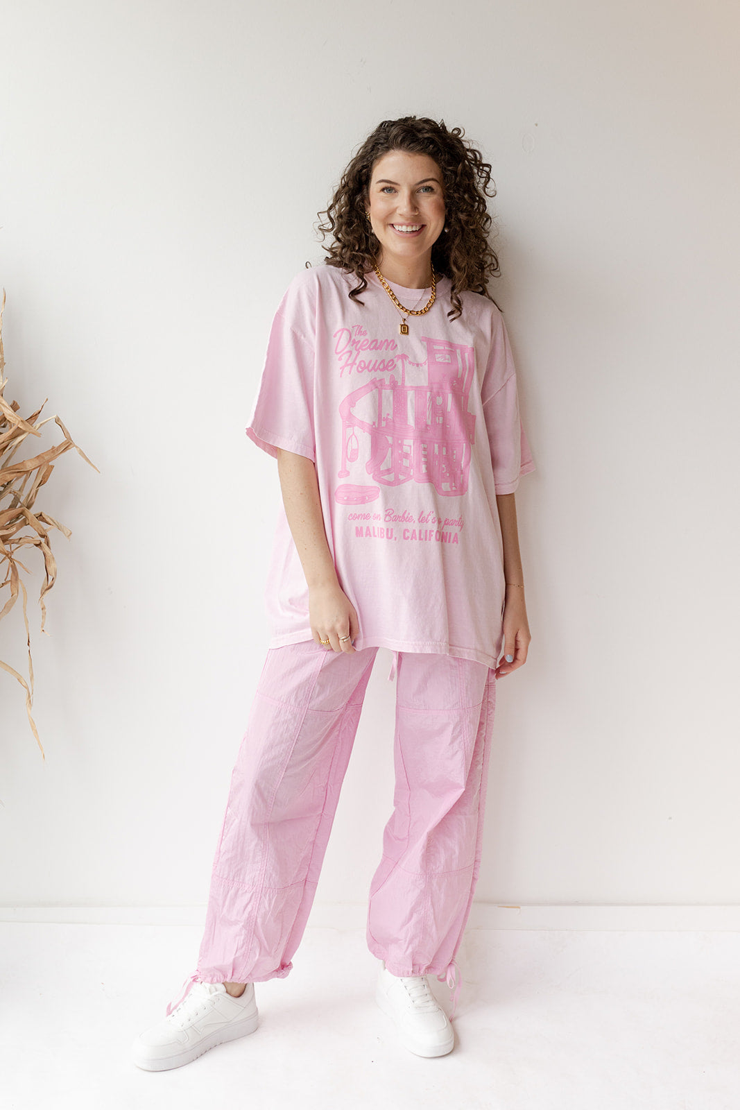mode, dream house oversized t-shirt
