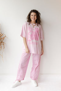 mode, dream house oversized t-shirt