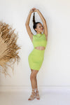 mode, geo mini dress