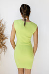 mode, geo mini dress