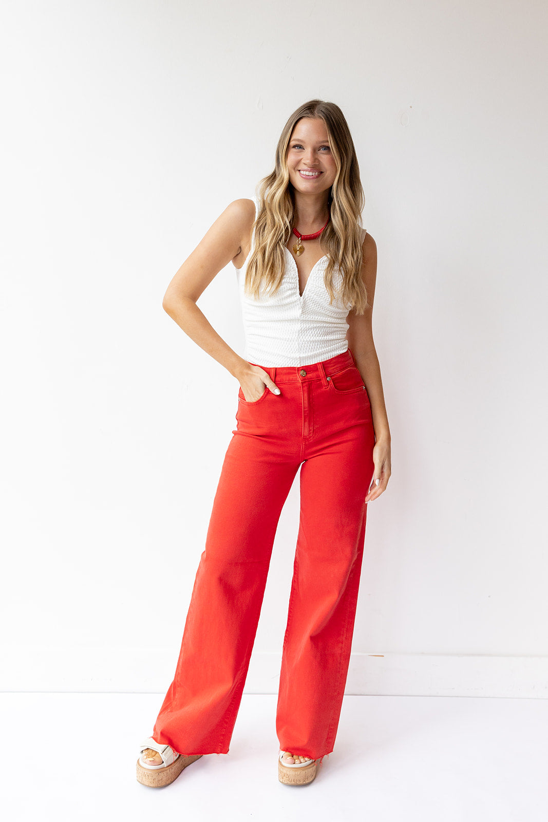 joy high rise wide leg