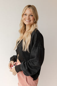 mode, twist + shout sweatshirt