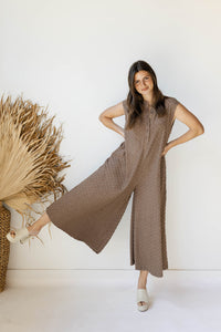 mode, nellie checkered jumpsuit