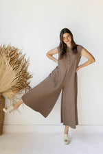 mode, nellie checkered jumpsuit