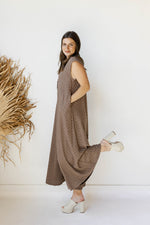 mode, nellie checkered jumpsuit