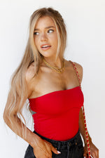 mode, stella strapless top