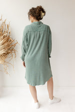 mode, kensley waffle knit shacket dress