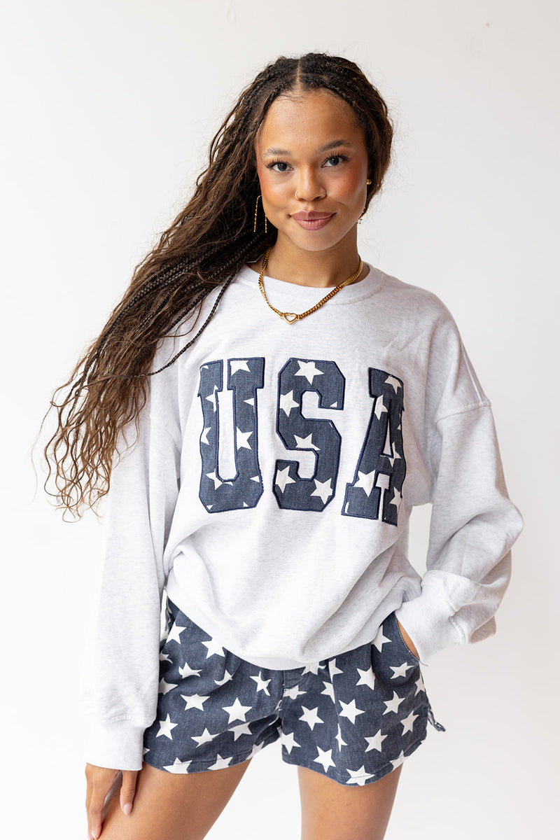 usa crewneck