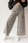 mode, delilah terry knit pants
