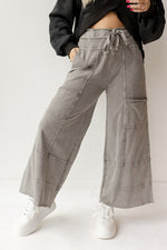 mode, delilah terry knit pants