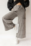 mode, delilah terry knit pants