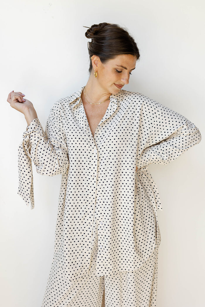 mode, camilla oversized blouse
