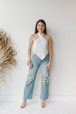 mode, that girl satin halter top