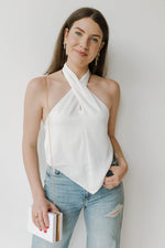 mode, that girl satin halter top