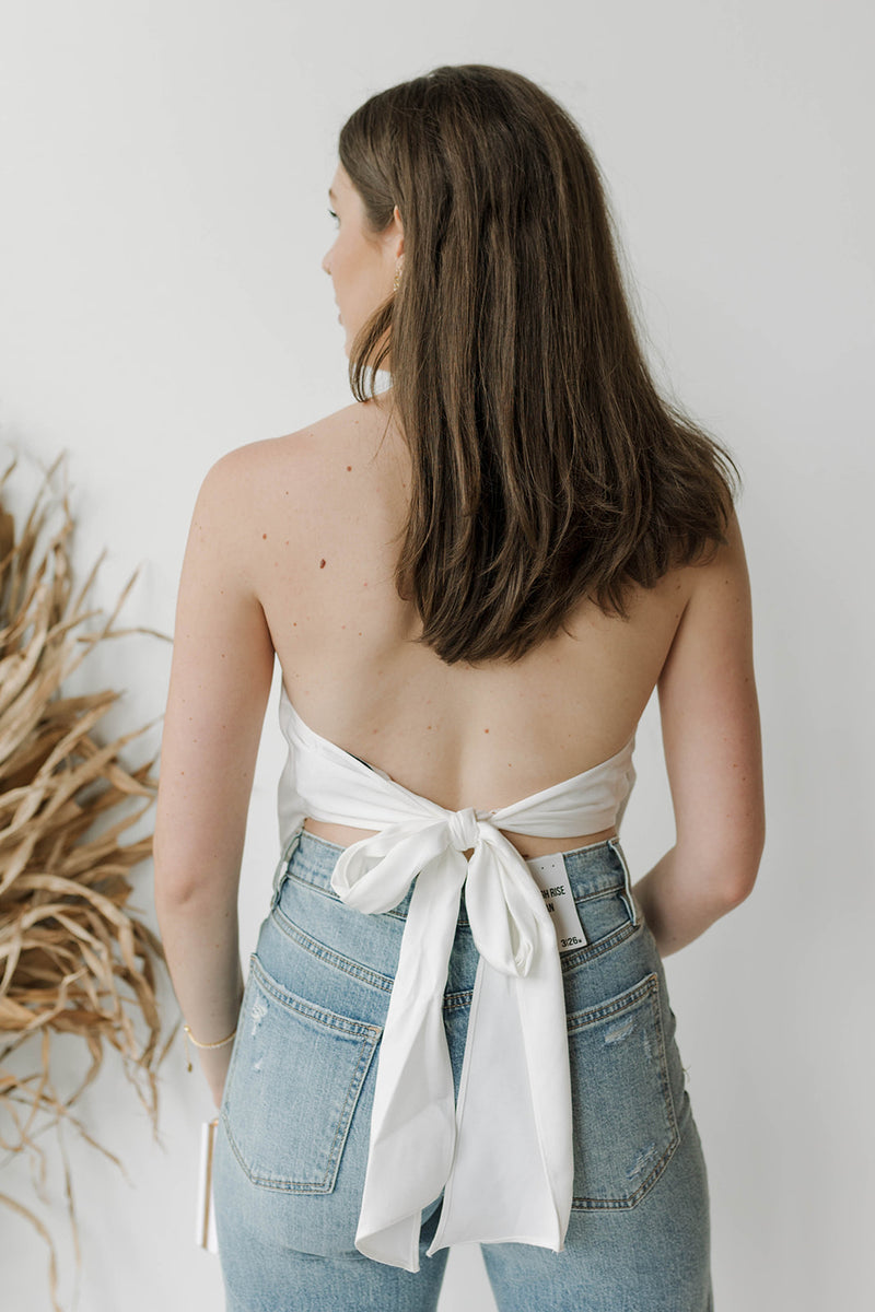 mode, that girl satin halter top