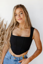 mode, joan corset top