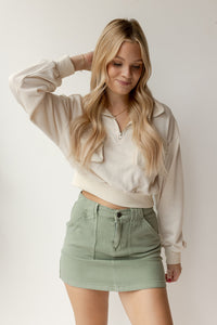 mode, millie utility pullover