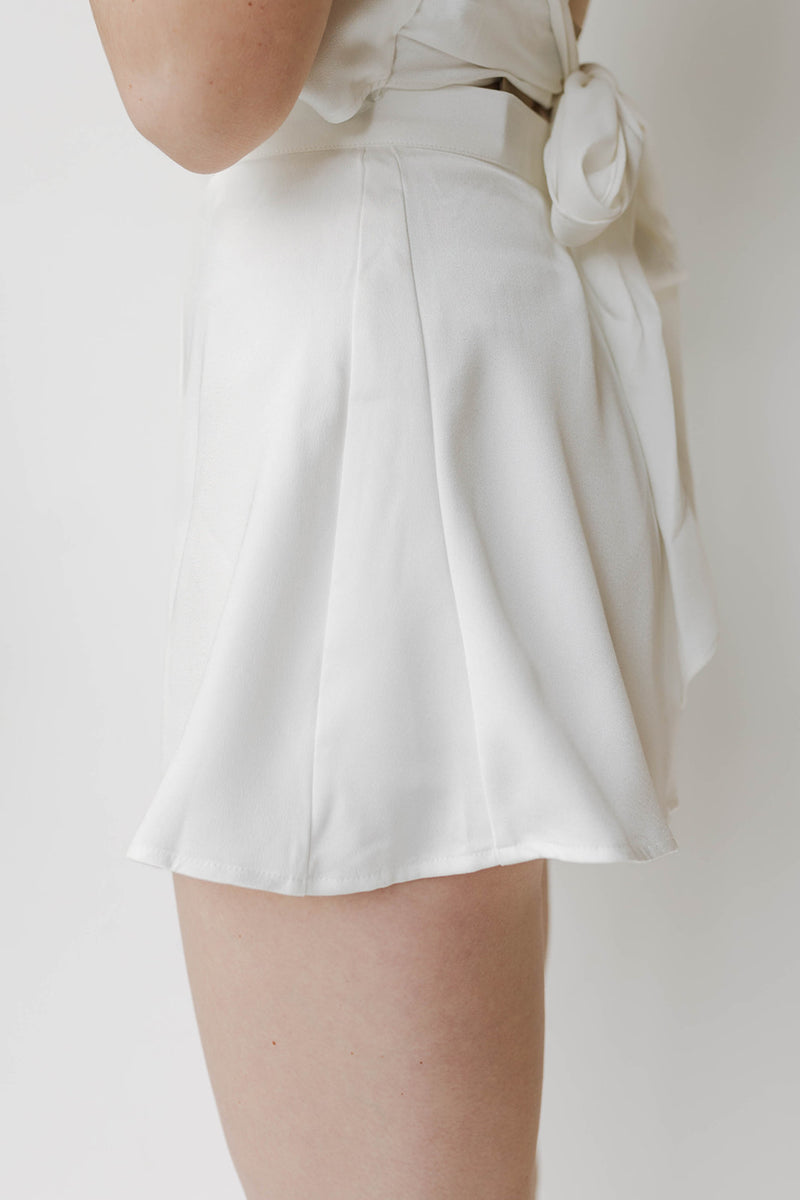 mode, that girl satin shorts