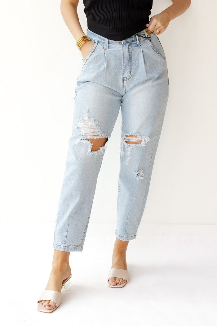 mode, bobbi balloon jeans