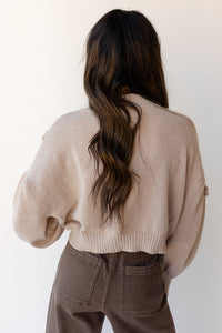 mode, elyse floral sweater